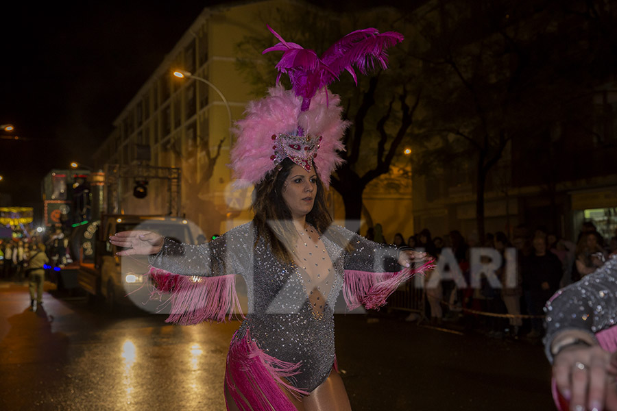 Rua del Carnaval de Les Roquetes del Garraf 2017